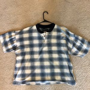 Thrifted plaid shirt